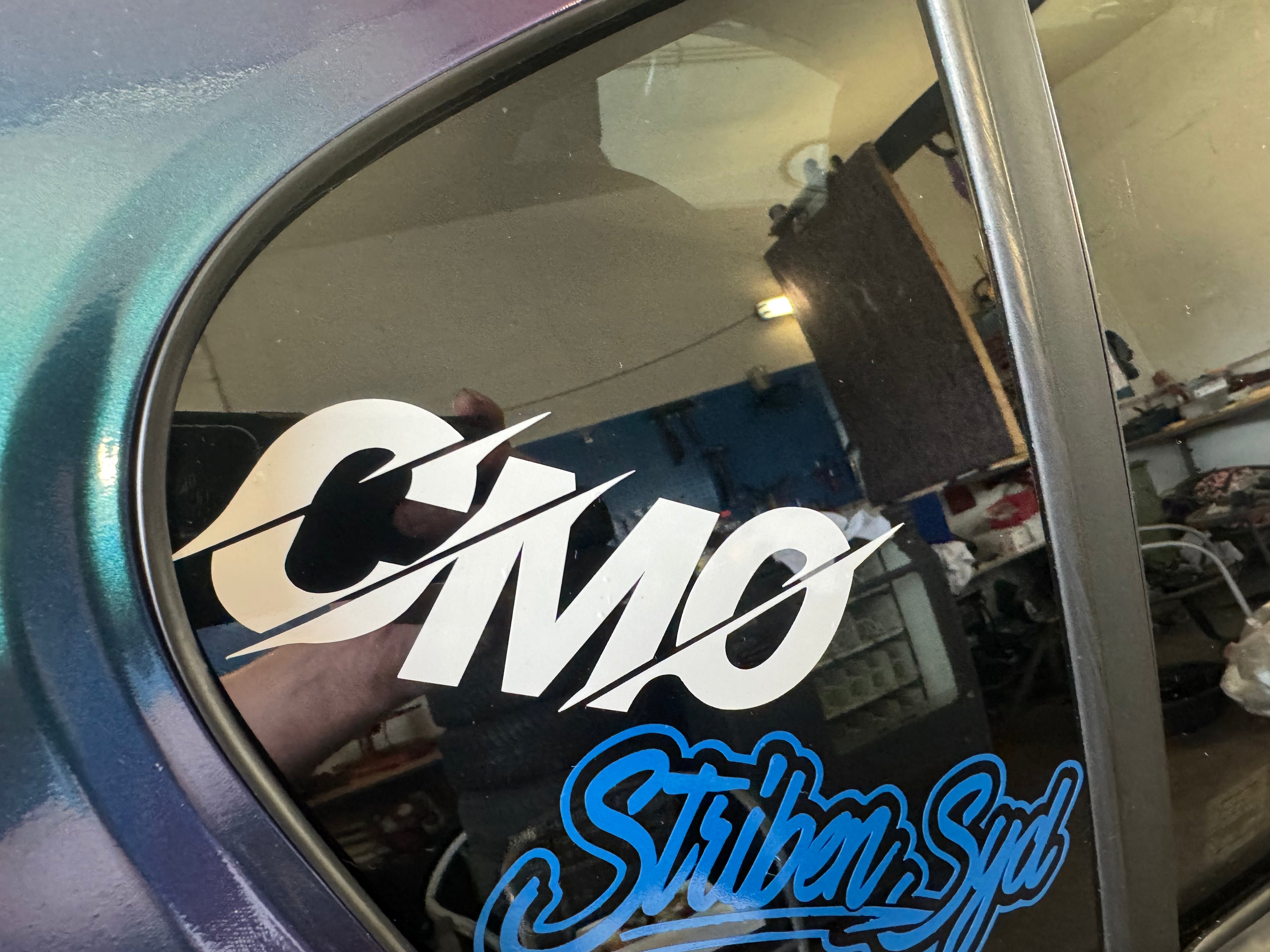 CMO Sticker - Hvid