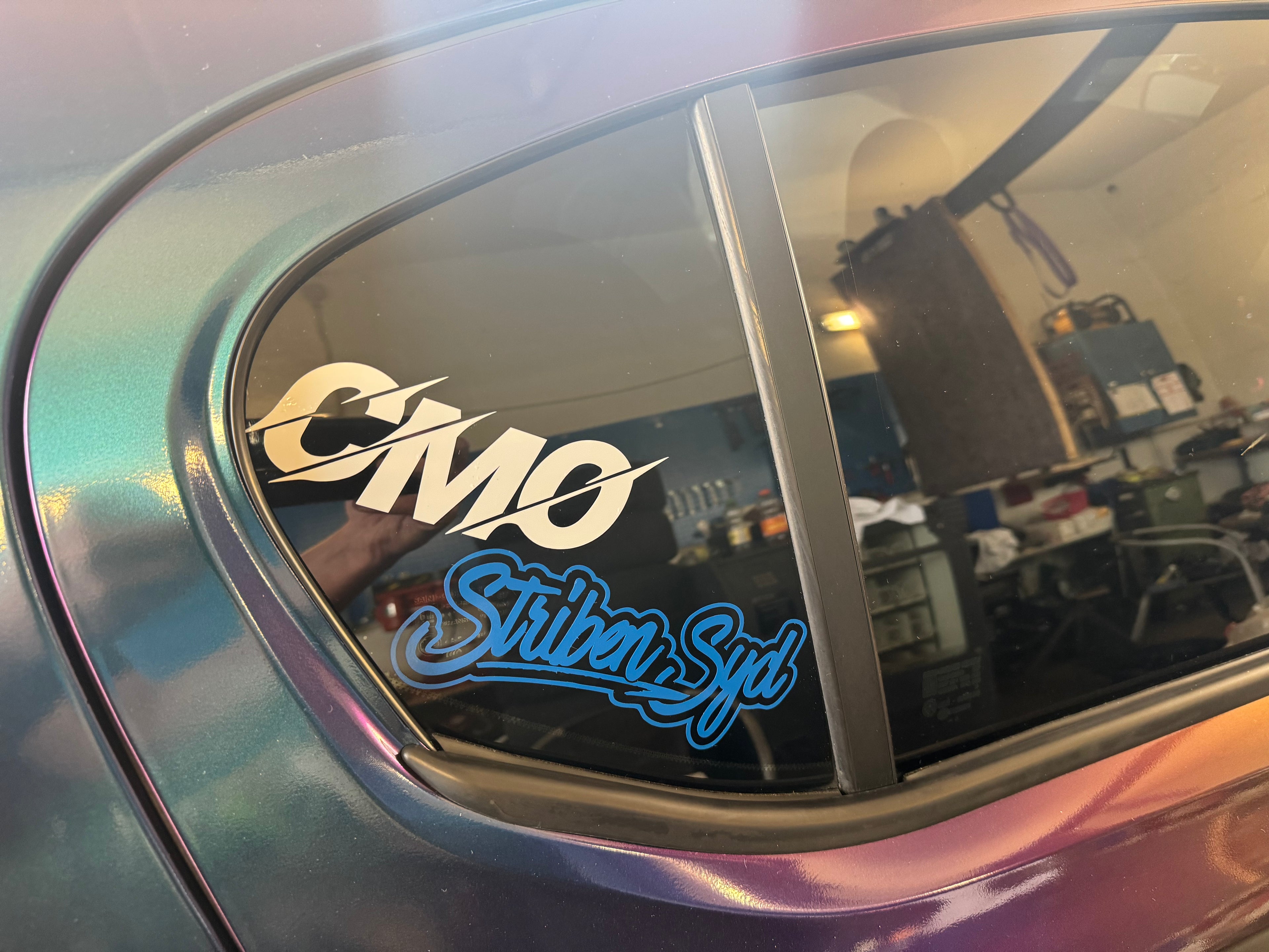 CMO Sticker - Hvid